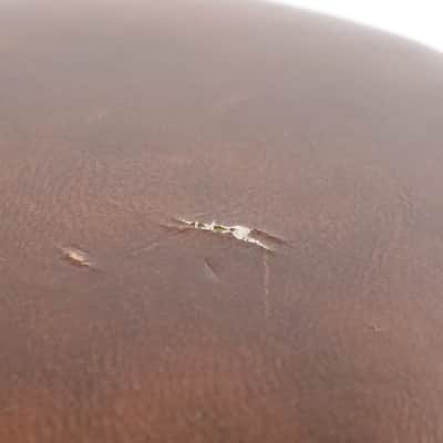 Vintage Tama Titan Brown Leather Style Drum Throne Stool Seat Chair #35240 image 8