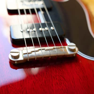 Gibson Custom Shop '63 SG Special Reissue VOS - Vintage Cherry - Dark Board - P90s image 6