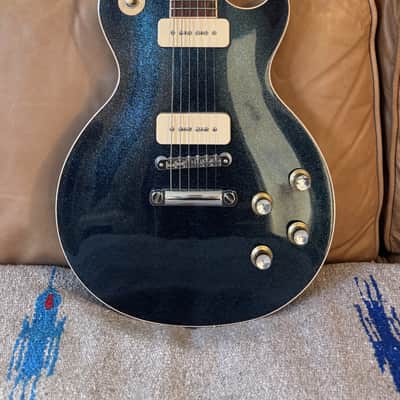 Special Ordered! M2M 2018 Gibson Custom Shop Les Paul Standard - Brilliant Brunswick Blue Sparkle - 60s Neck - P90s image 13