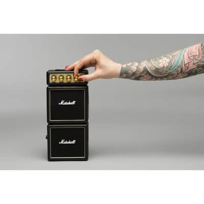 Marshall MS-4 1-watt Battery-powered Micro Stack - Black image 5