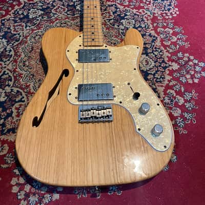 Fender Classic Series 72 Thinline Telecaster Natural Maple + HARD CASE image 3
