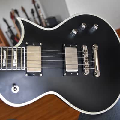 ESP E-II Eclipse BB, 2020, Black Satin with EMG's, Nice condition image 6