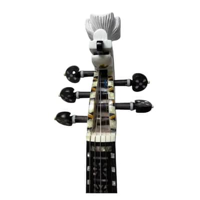 Deluxe fancy Norwegian fiddle 5strings violin 4/4 of professional concert image 14