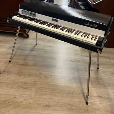 Rhodes Mark I Stage 73-Key Electric Piano 1975 - 1979 - Black Rounded Top image 1