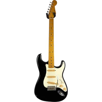 Fender Japan 50s Reissue Stratocaster 1989-1990 - Black image 3