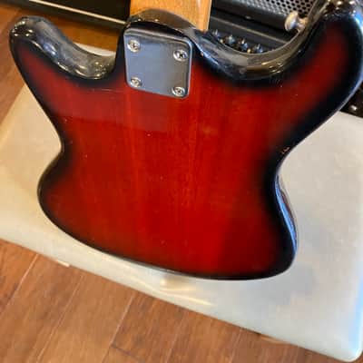 Teisco Prestige Solidbody 1960s - Sunburst image 5