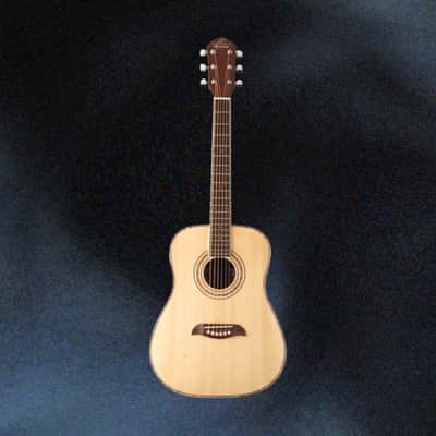 Oscar Schmidt OGHS 1/2 Size Acoustic Guitar-Pink *USA Small Business* image 2