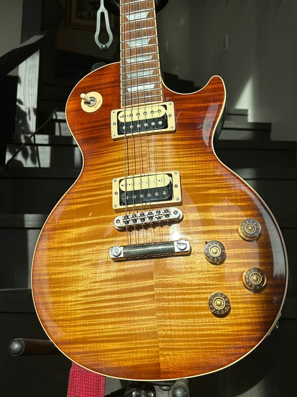Rare 2015 Gibson Les Paul Traditional Sprint Run – Honey Burst – ’59 Tribute Pickups