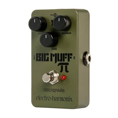 Electro-Harmonix Green Russian Big Muff Pi Fuzz / Distortion / Sustainer Pedal image 2