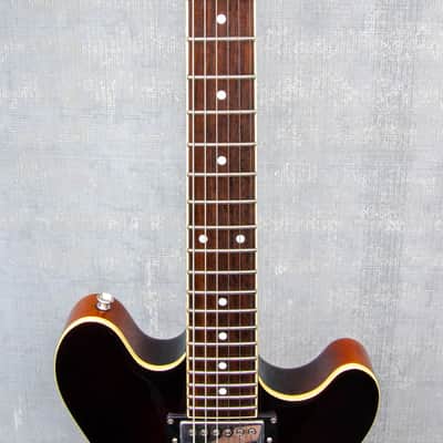 Used Vintage ( John Hornby Skewes) AV3 Semi-Hollow Electric - Sunburst image 7