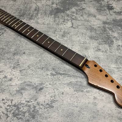 Real Life Relics Nitro Roasted 3AAA Flame Maple Strat® Stratocaster Neck Maple W Rosewood Fingerboard STRMF3A #2