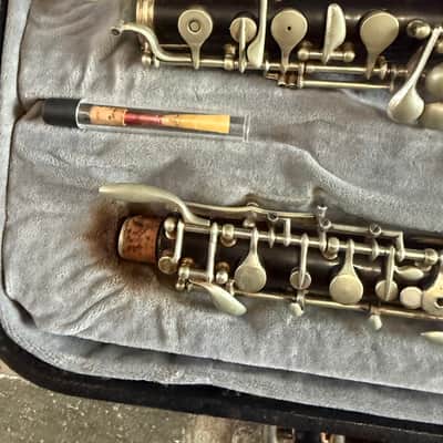 La Margue brand wood  Oboe with case. Made in France image 2