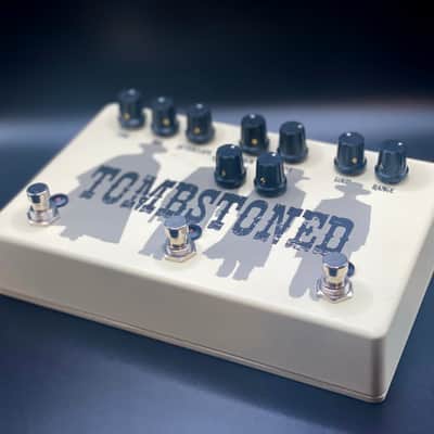 Compressor, Overdrive, Slap Delay - Country Guitar Pedal - TOMBSTONED image 2