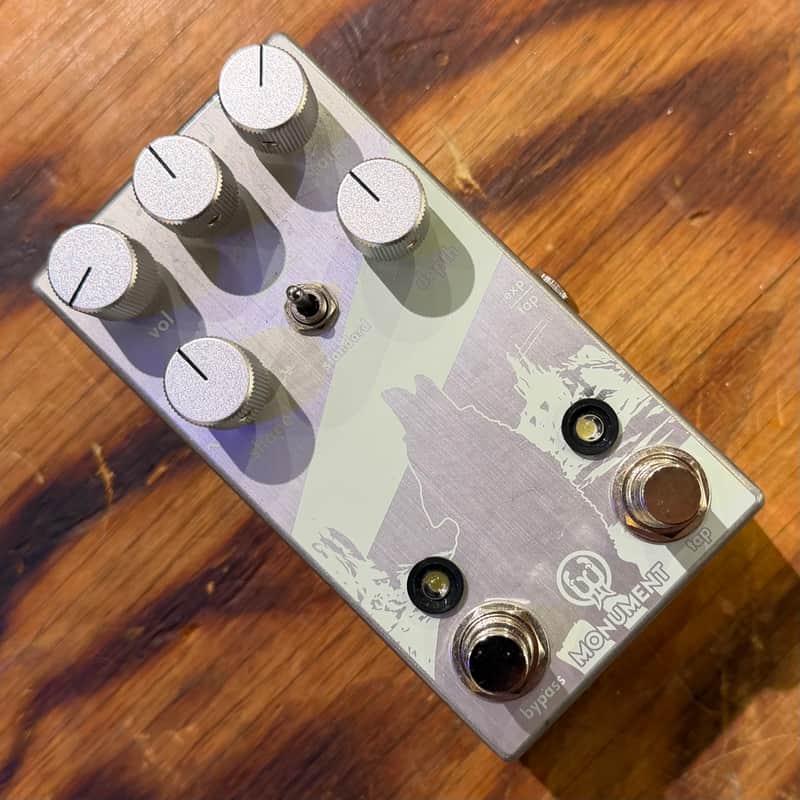 Walrus Audio Monument Harmonic Tap Tremolo V2 Limited Edition - Platinum Series 2021 - Platinum image 1