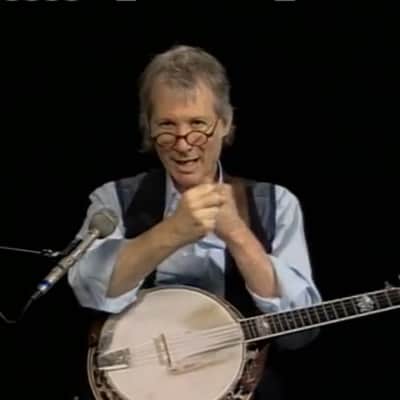 Deering Banjo Company  John Hartford 24 fret Model made for, owned and played by John Hartford 5 String Resonator Banjo (1982), ser. #1702, original black rigid foam case. image 4