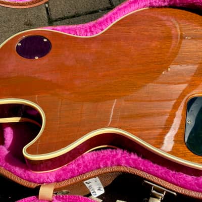 1985 Gibson Les Paul Custom Tobacco Sunburst Gold Hardware Original Brown Case image 9