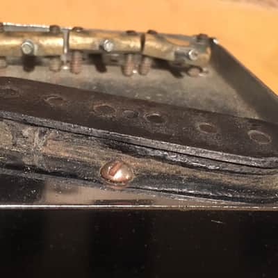 Fender Telecaster 1952 Black Guard 100% Original image 20