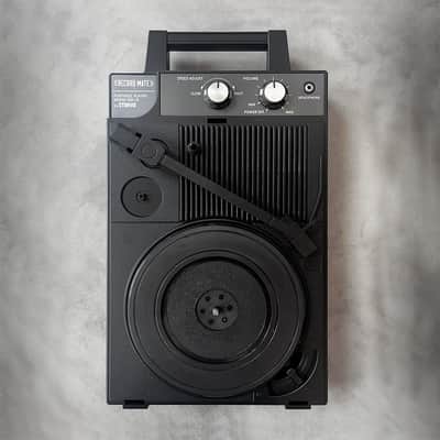 STOKYO RECORD MATE Portable Record Player BLACK EDITION RM-1B image 1