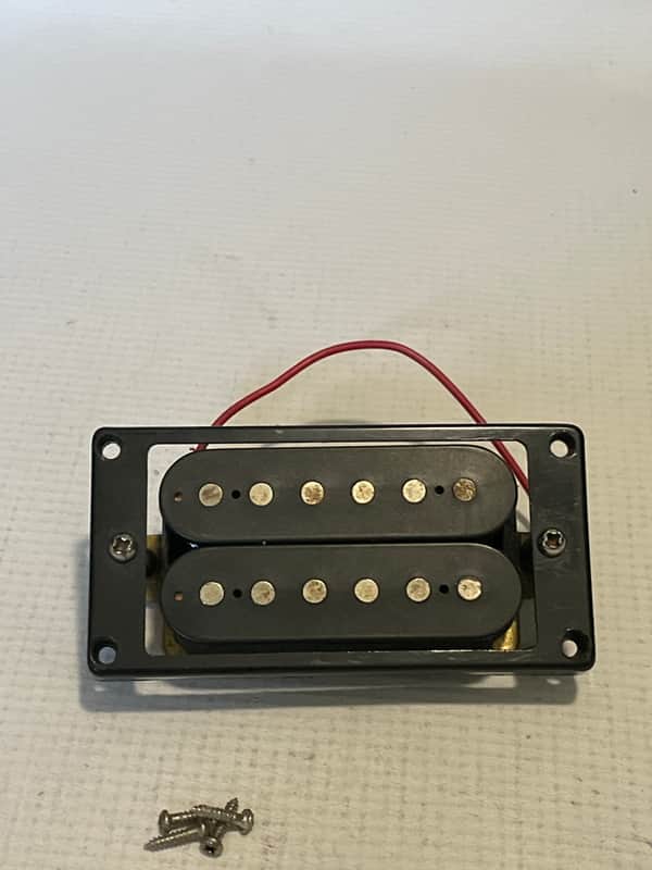 1980's Korean Kramer Striker 200st Guitar Black Neck Humbucker Pickup w/ Ring 7.71k image 1