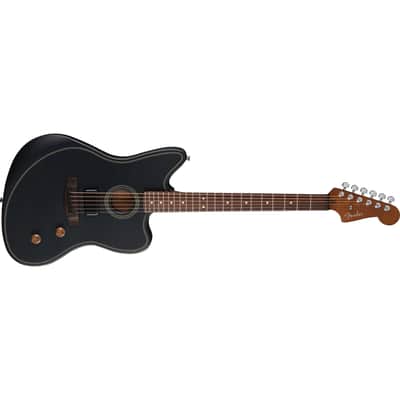 Fender Acoustasonic® Standard Jazzmaster - ® Black image 3