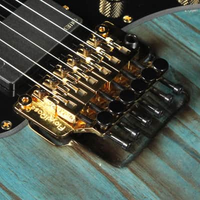 John McGuire Guitars Valley Pro Blue Burst image 5