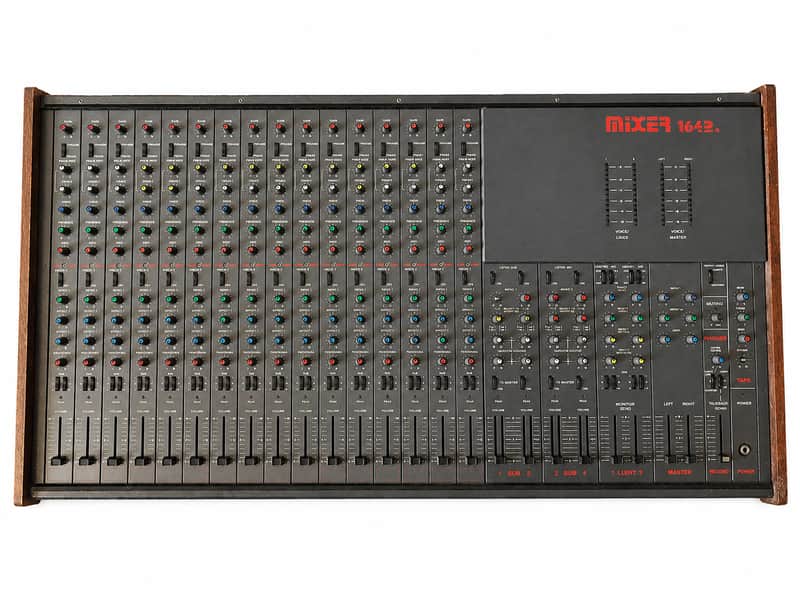 Vermona 1642 Mixer vintage analog studio mixer GDR USSR Soviet image 1