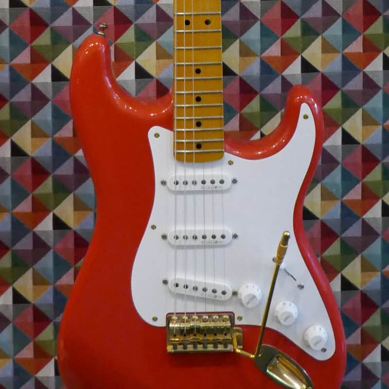 Squier Stratocaster Fiesta Red