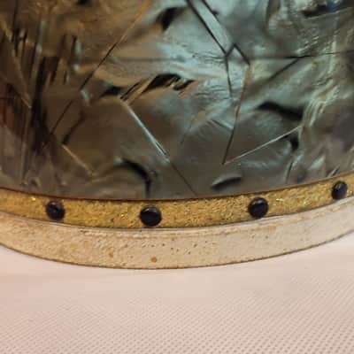 Ludwig&Ludwig 12x14 tack bottom ton drum 1920s - Black Diamond Pearl BDP image 9