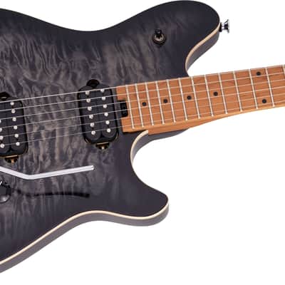 EVH Wolfgang Special QM - Charcoal Burst image 5