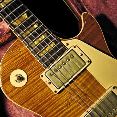 Gibson Custom Shop Tom Doyle "TIME MACHINE" #86 “SUPER PREMIUM” Historic Aged '59 Les Paul ~ R9 w/Doyle Coils PAF – Vintage 1959 Relic Burst image 18