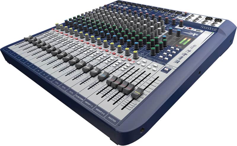 Soundcraft Signature 16 Compact 16-Channel Analog Mixer w/ Effects