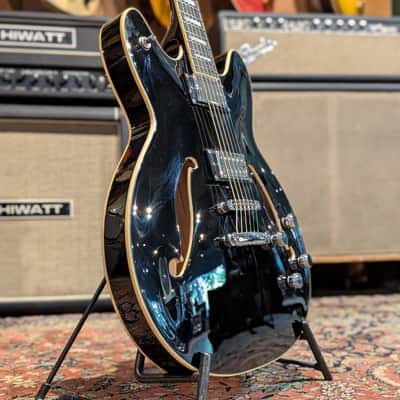 Hagstrom Viking Baritone - Black image 2