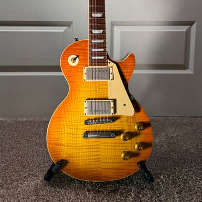 Gibson 2001 Custom Shop Class 5 Les Paul - Tangerine Burst image 1