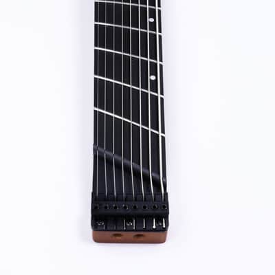 Agile Headless 8 String Multi Scale Fan Fret Electric Guitar GEODESIC Pro 82528 Green Blue Burst image 4