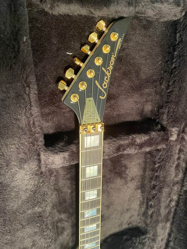 Jackson #166 Randy Rhoads tribute limited Concorde 1992 Pinstripe white image 1