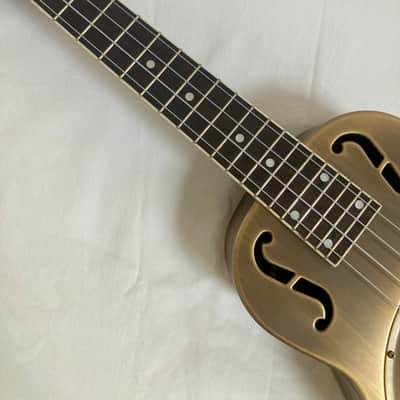 Resonator ukulele Johnson JR 980 AB 2025 - Bronze satin image 7