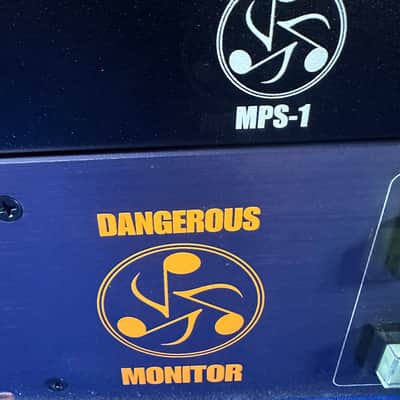 Dangerous Music MONITOR + MPS-1 Power Supply – Purple Face 2008 - Purple image 9