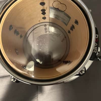 Pearl MCT0807T/C124 Masters Maple Complete 8x7" Rack Tom 2016 - 2020 - Matte Black Mist image 4