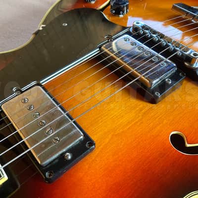 GUYATONE SG-58 - ES-175 - 1975 w/OHSC- 'PHATCAT' VINTAGE JAPAN FULL-BODY image 20