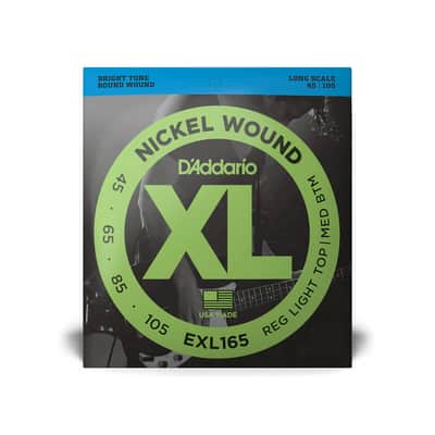 D'Addario EXL165 Nickel Wound 45-105 image 1