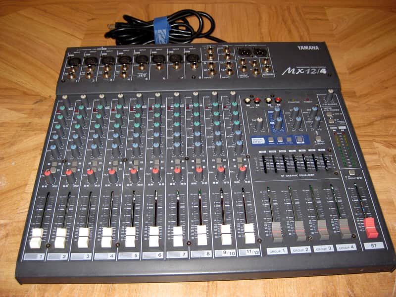 Yamaha MX 12/4 Mixer Digital Reverb 7 Band EQ | Reverb