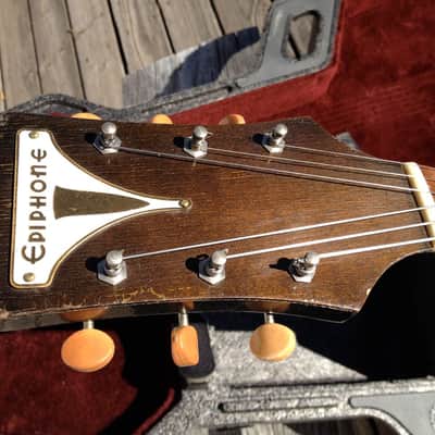 Epiphone Century 1951 Hollow body electric guitar New York pickup Soft V neck Tric case Gibson ES125 image 6