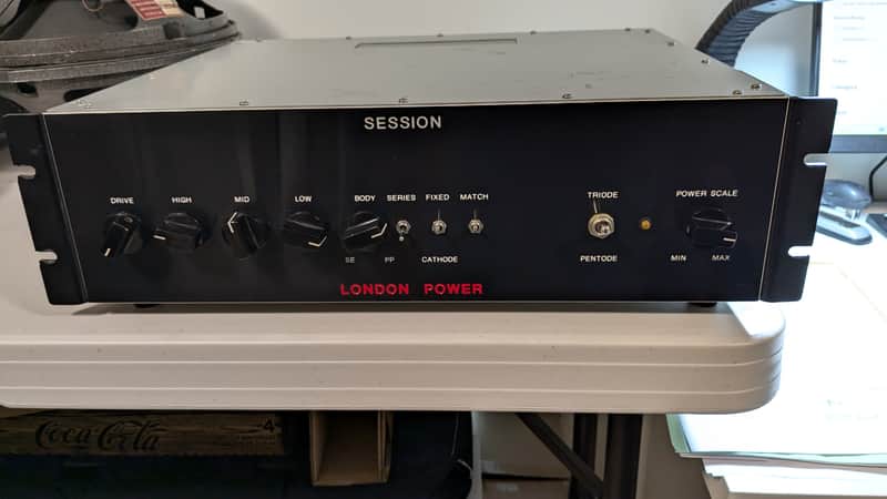 London Power Session 50 amplifier 2000's - Black image 1