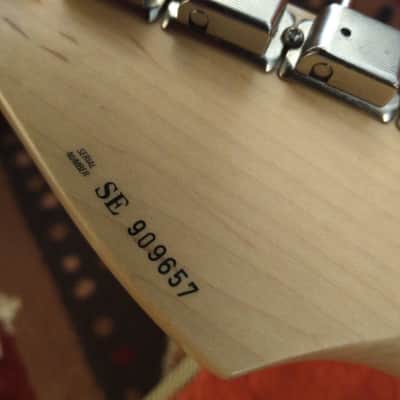 Fender Eric Clapton Stratocaster Blackie 1989 Black/White Fender Lace Gold Sensors imagen 12