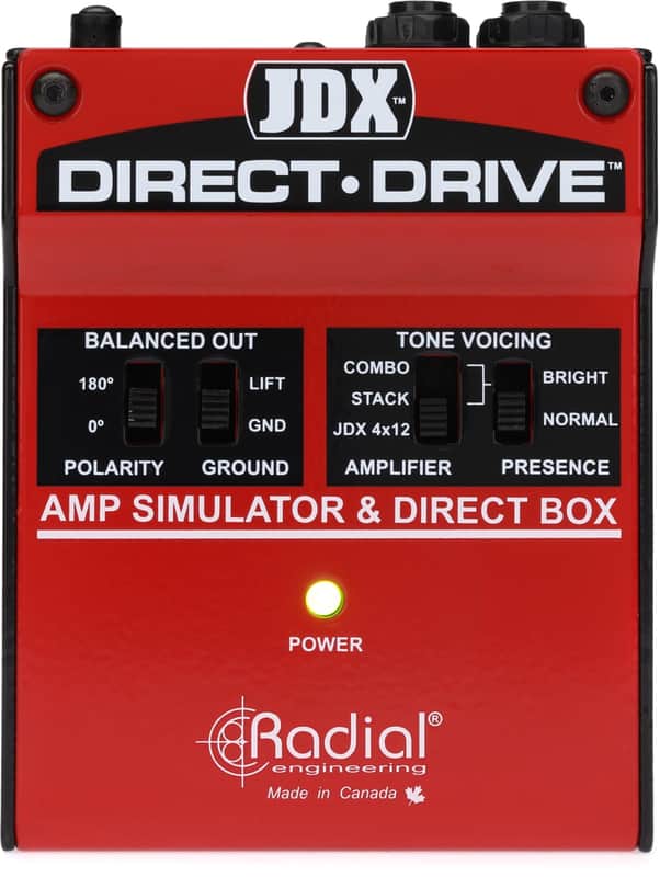 Radial JDX Direct-Drive Active Guitar Amp Direct Box image 1