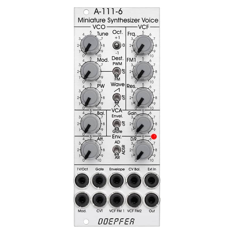 Doepfer A-111-6 Eurorack Mini Synth Voice Module image 1