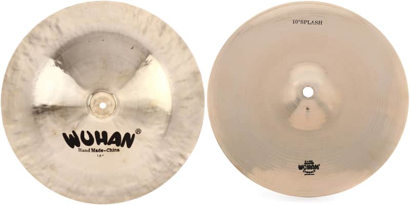Wuhan 18 inch China Cymbal Bundle with Wuhan 10 inch Splash Cymbal image 1