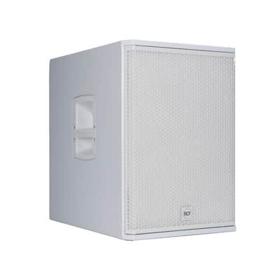 RCF SUB15-AX W, 2200 Watt Portable 15-Inch High-Power Active Subwoofer with Bluetooth and LiveRemote App - White image 3