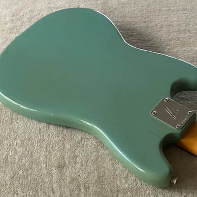 1966 USA Fender Musicmaster II Daphne Blue ES Stamped + OHSC Silver Case Beauty image 18
