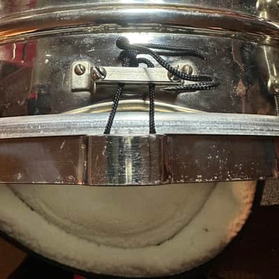 Ludwig Orchestra model snare drum 1918 - Nickel over brass image 12